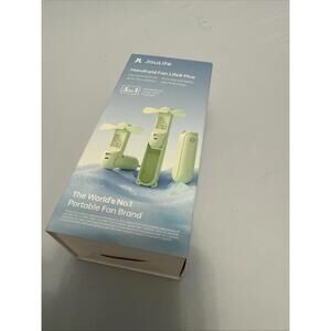 JISULIFE Handheld Mini Fan, 3-in-1 Handheld Fan  Green